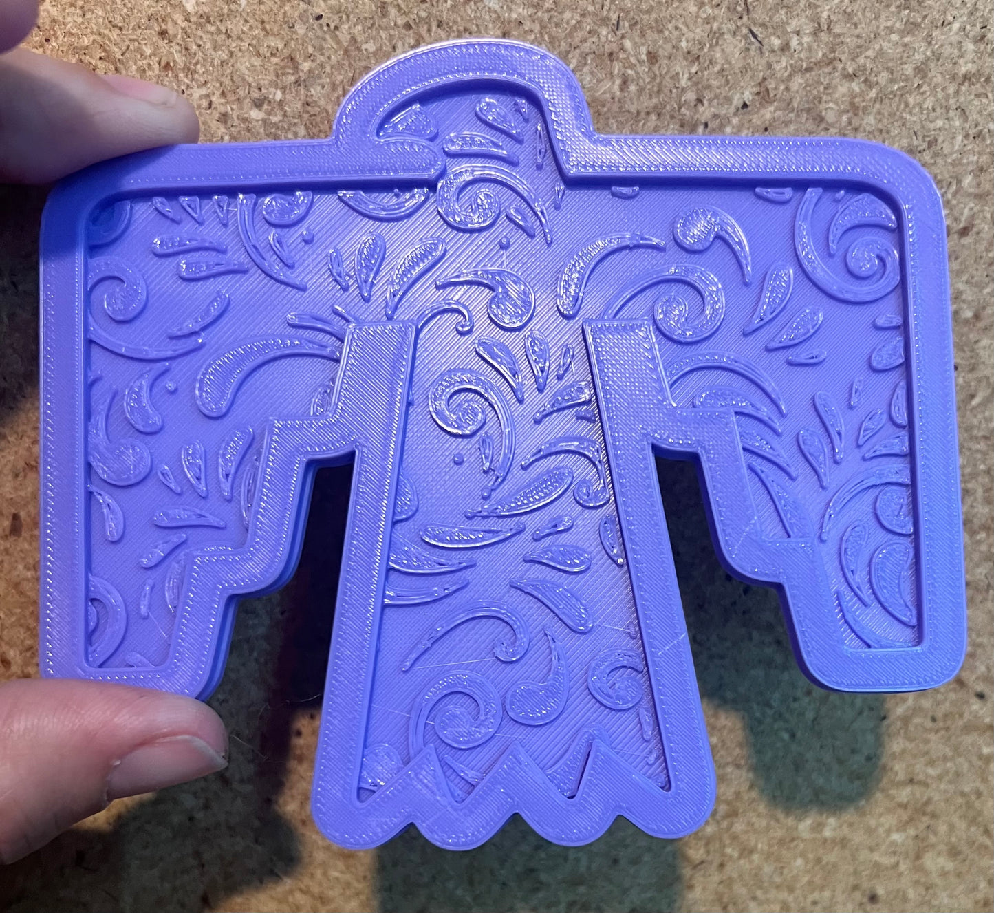 {large thunderbird inserts} Silicone Mold
