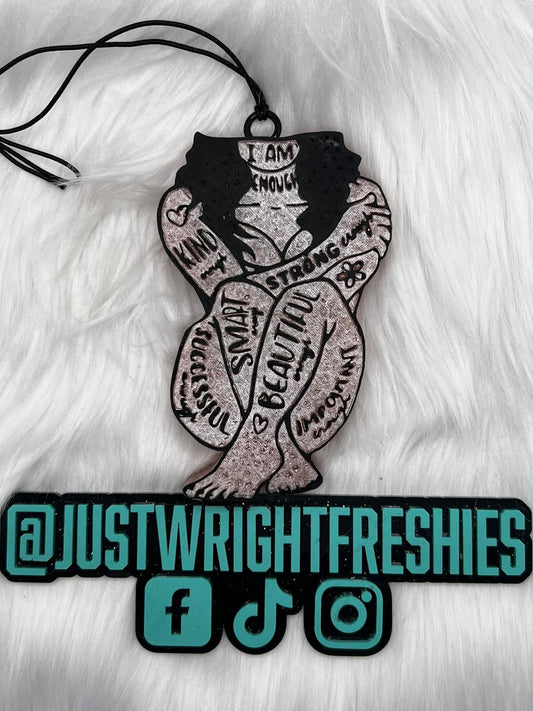 {I am Enough} DBD Silicone Mold