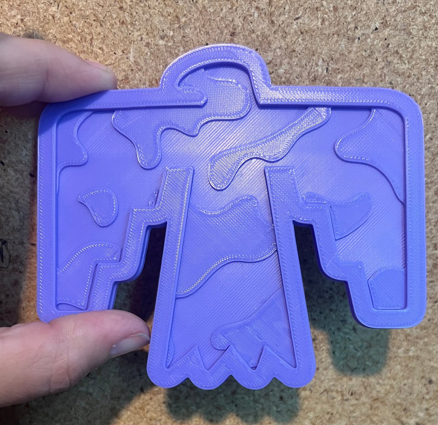 {large thunderbird inserts} Silicone Mold