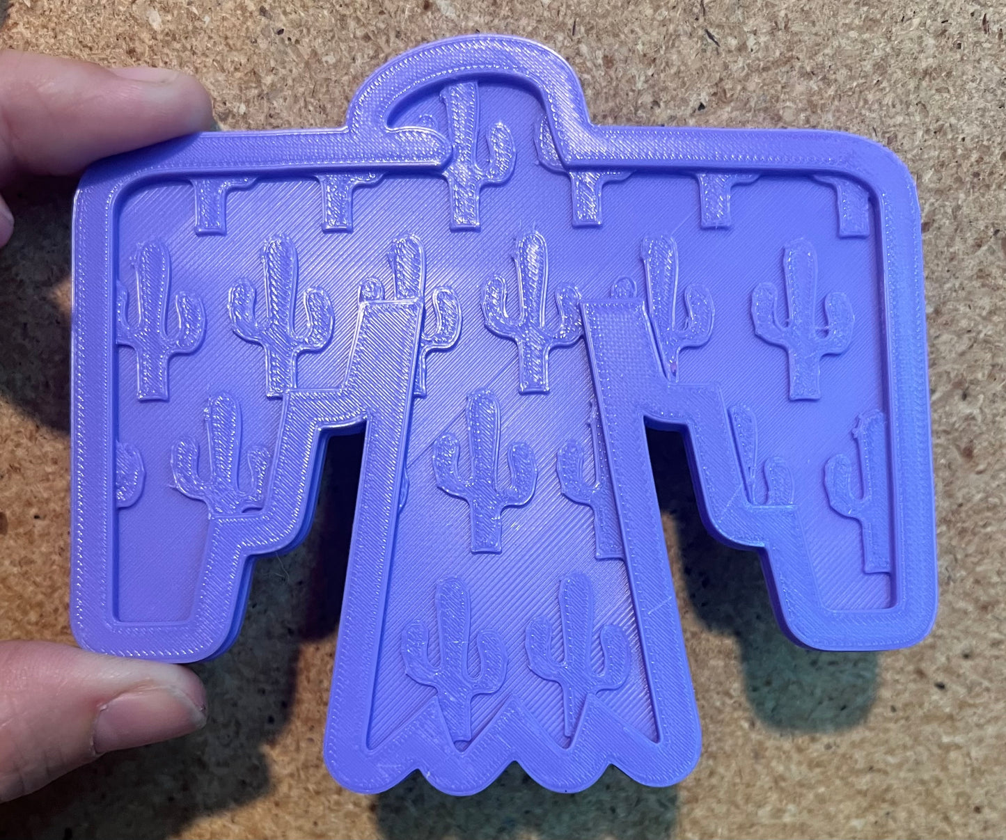 {large thunderbird inserts} Silicone Mold