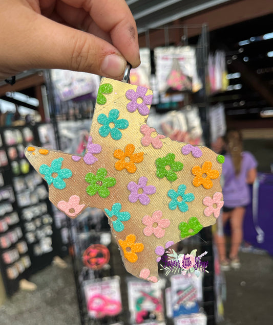 {Groovy Flower Texas} Small Medium Large Freshie Sizes