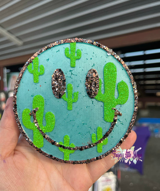 {Cactus Face} Medium Freshie