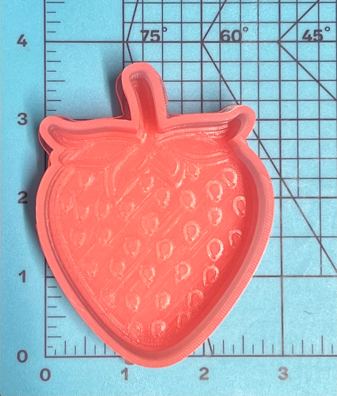 { Strawberry } Silicone Mold