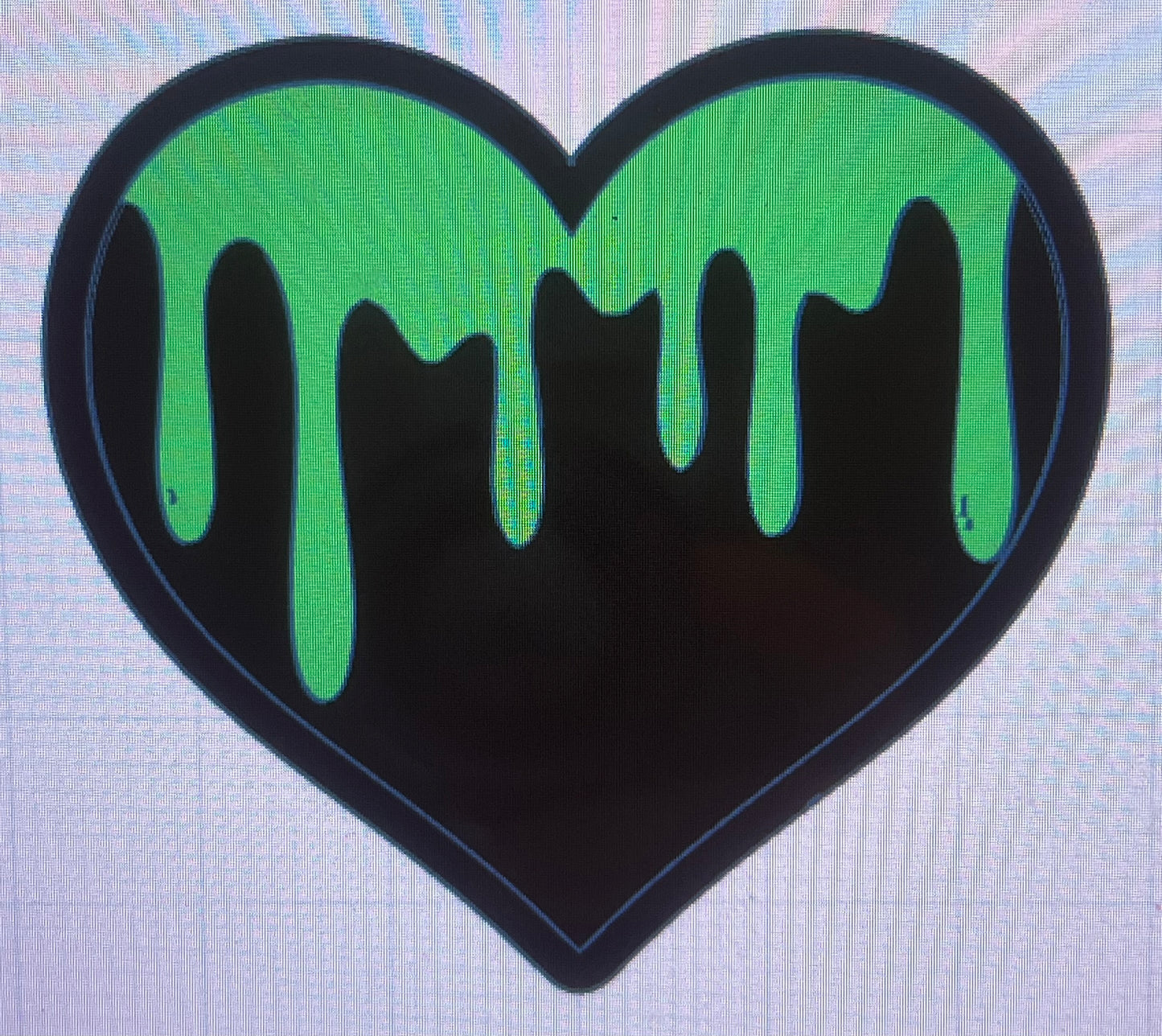 {Small heart w inserts} silicone mold