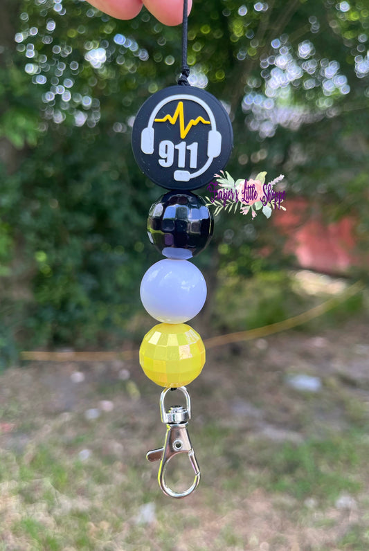 911 Dispatcher freshie hanger