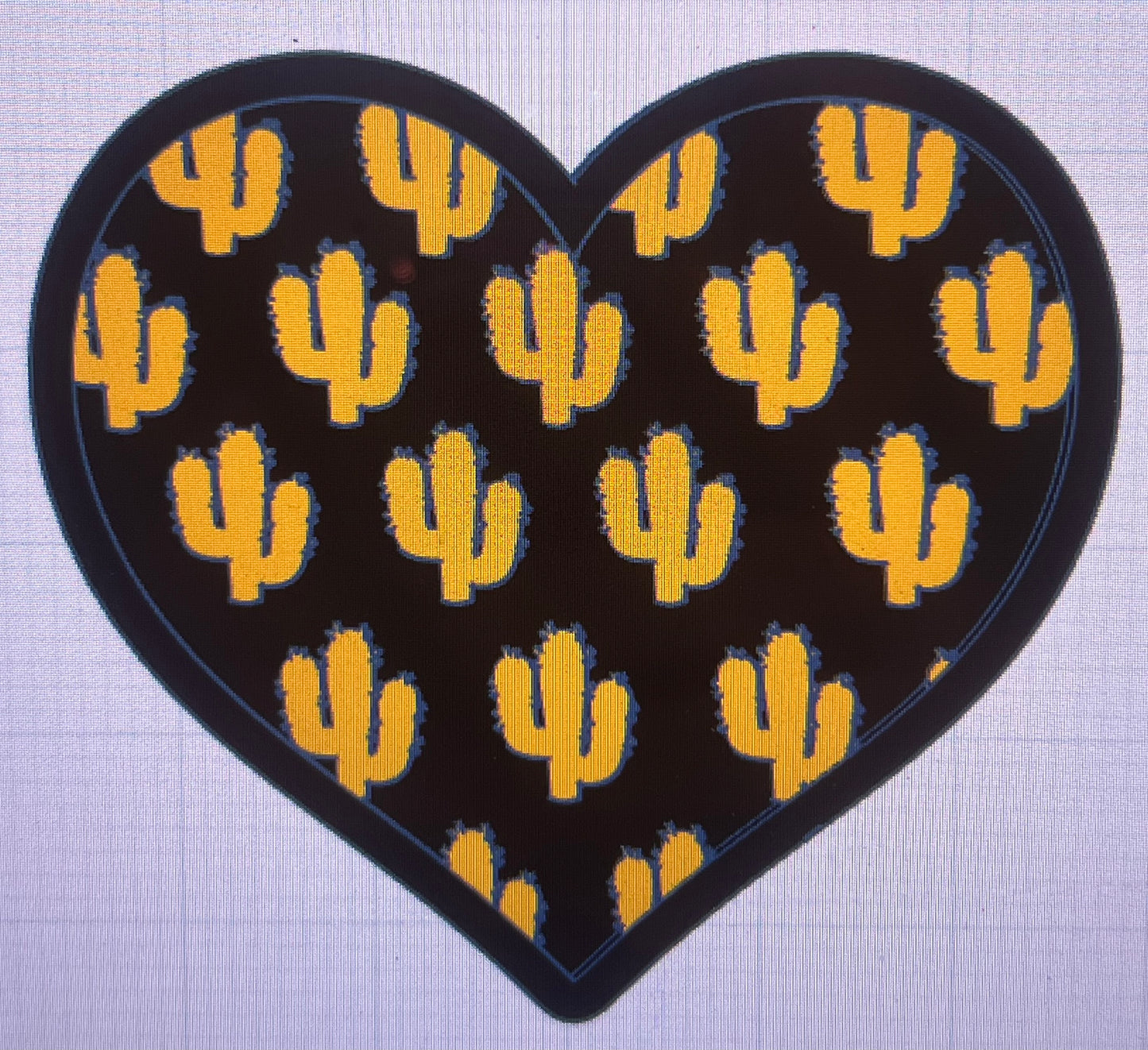 {Small heart w inserts} silicone mold