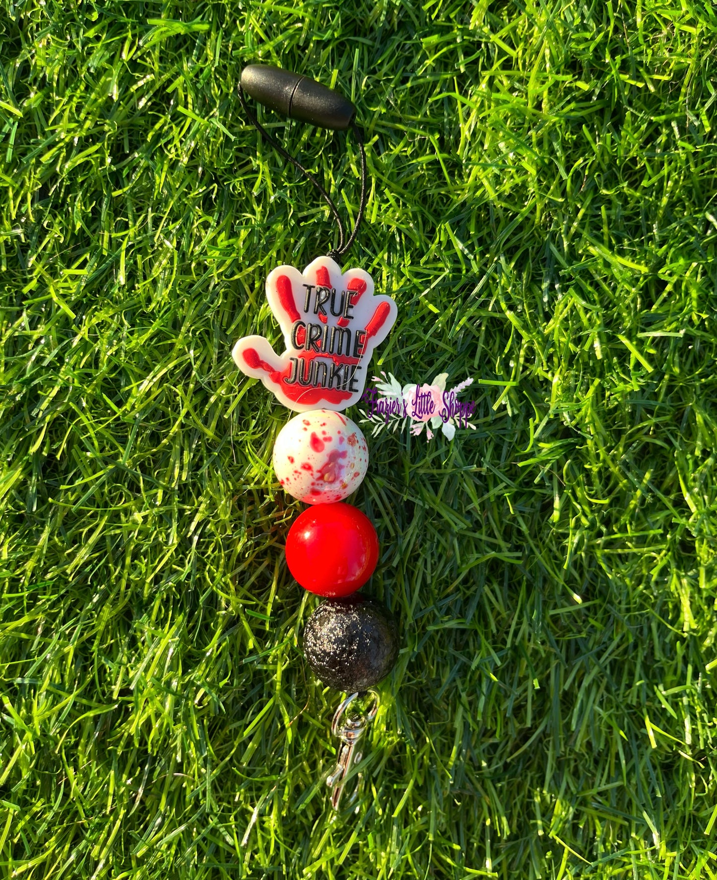 True Crime Junkie Freshie hanger