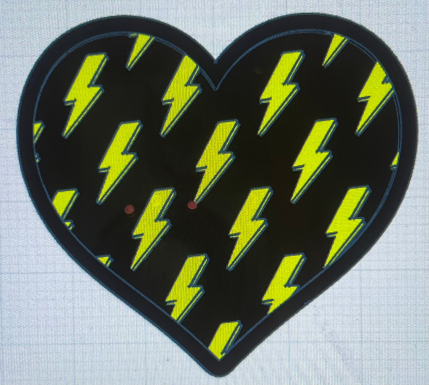 {Small heart w inserts} silicone mold