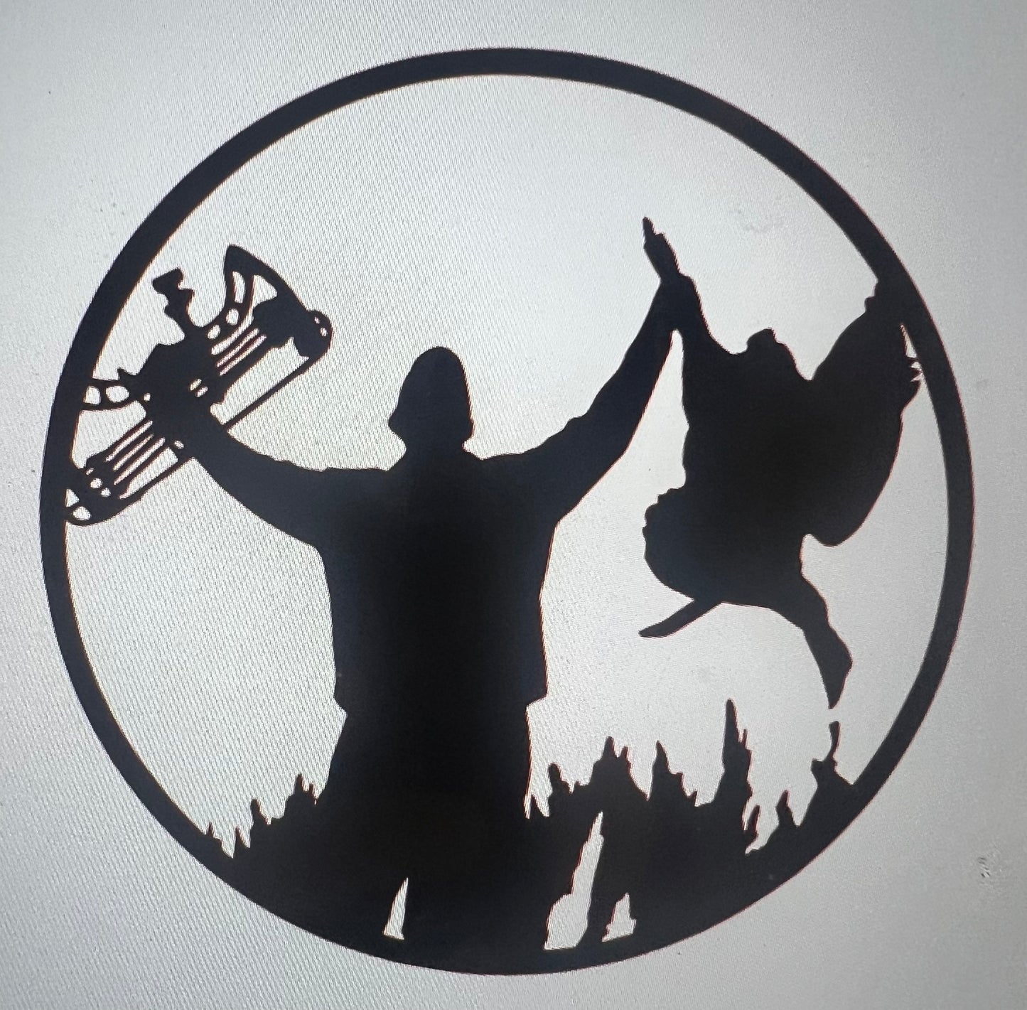 {Turkey hunter} Silicone Mold