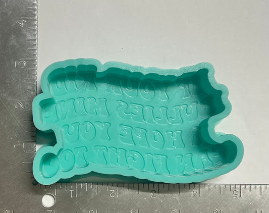 {if your kid bullies} DBD Silicone Mold