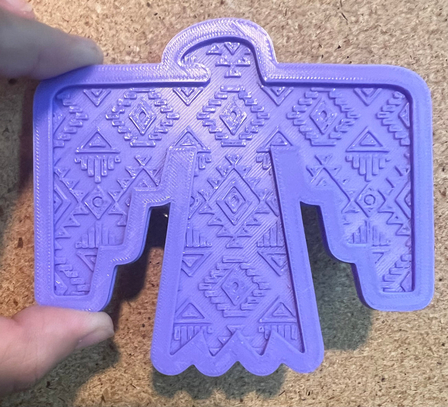 {large thunderbird inserts} Silicone Mold
