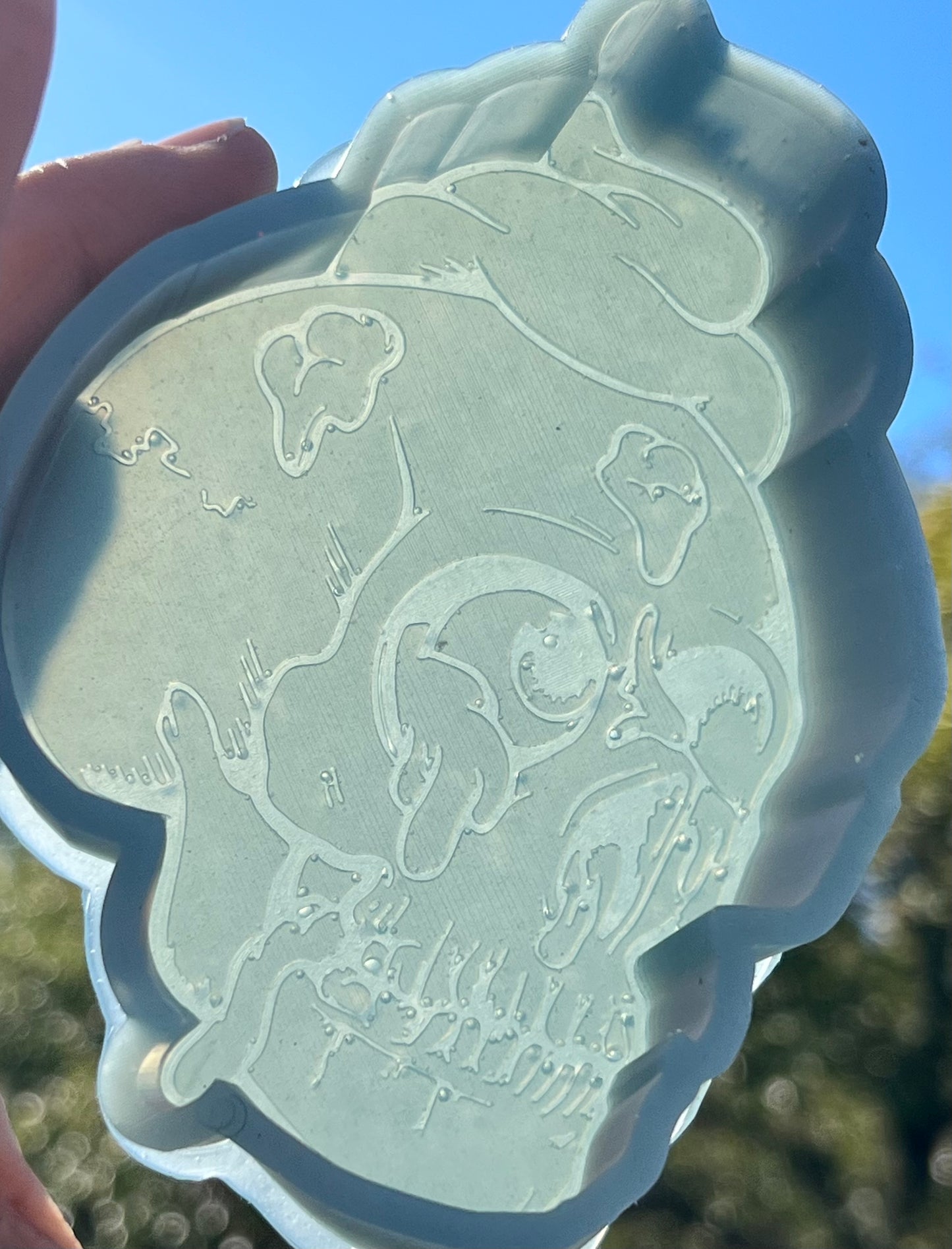 {skull} DBD Silicone Mold