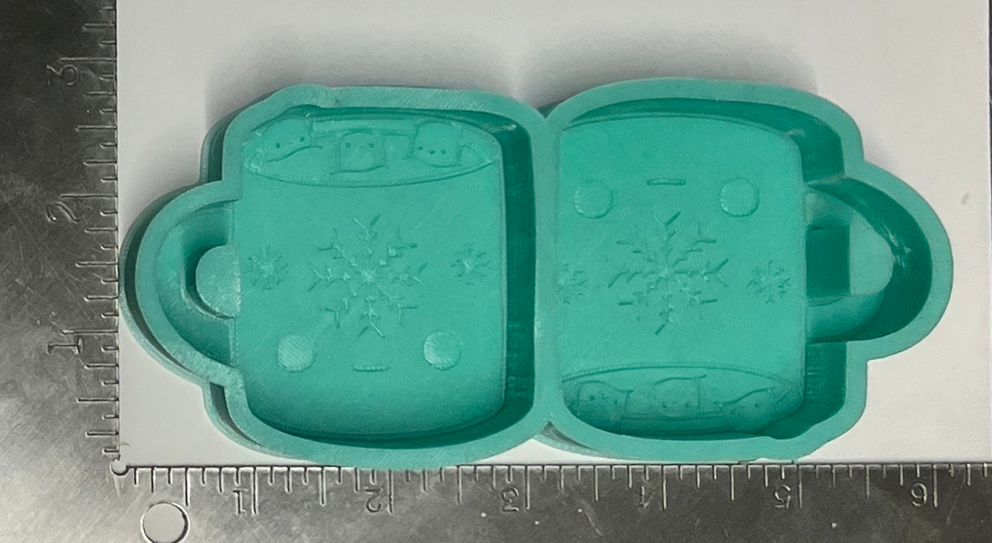 {vent coco cups} DBD Silicone Mold