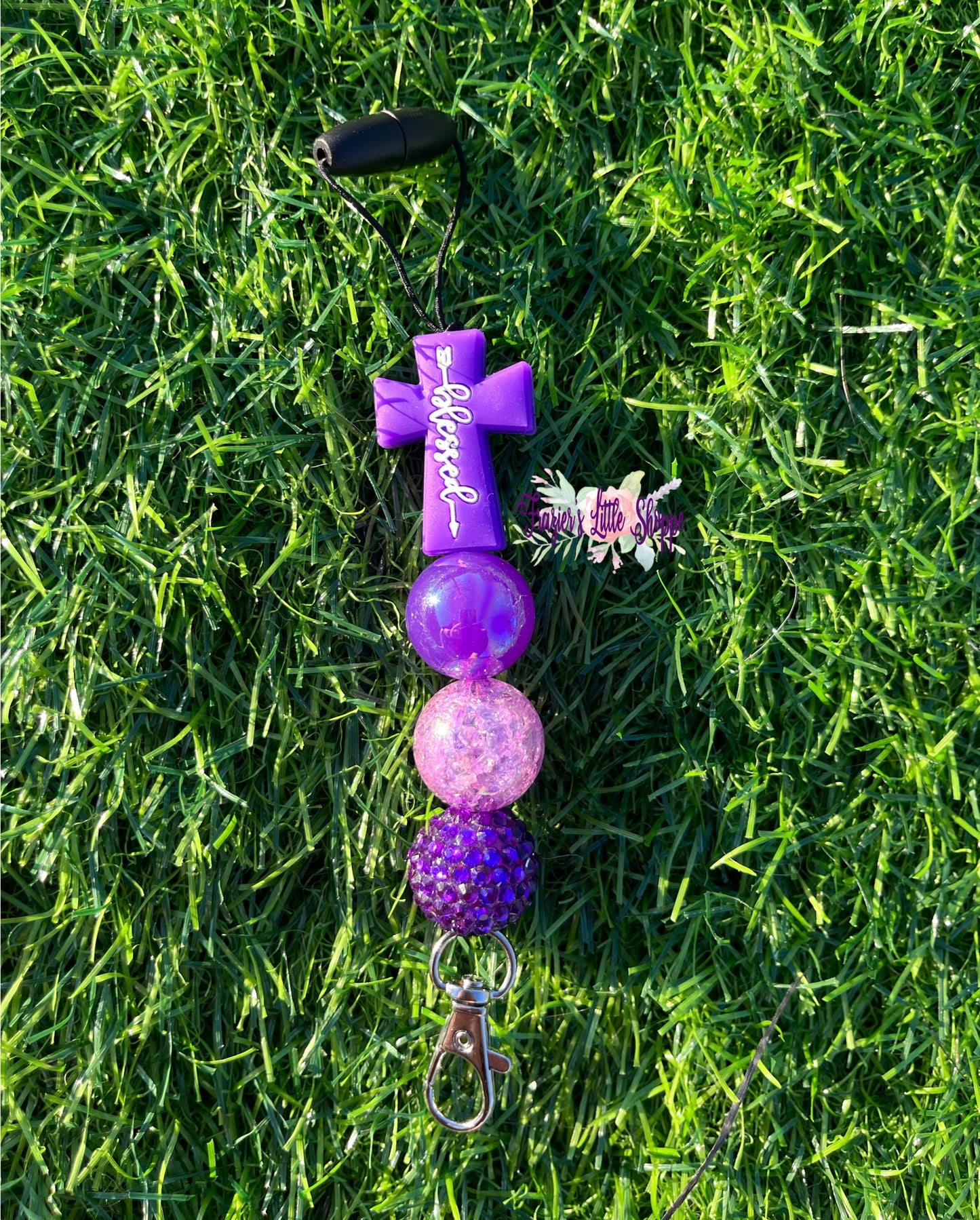 Blessed Purple freshie hanger