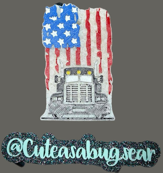 {trucker flag} DBD Silicone Mold