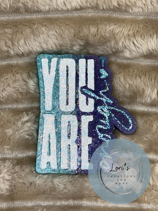 {you are enough ❤️} Silicone Mold