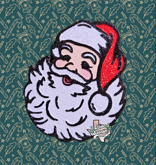 {vintage santa} Silicone Mold