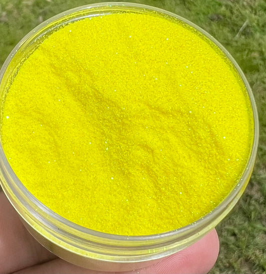 Neon yellow dust