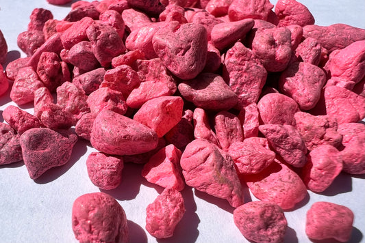 Pink stones