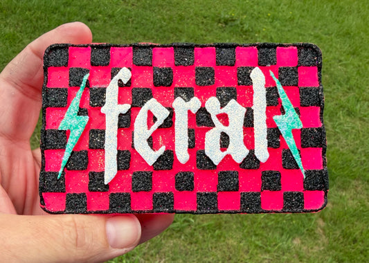 {Feral checkered} Large Freshie