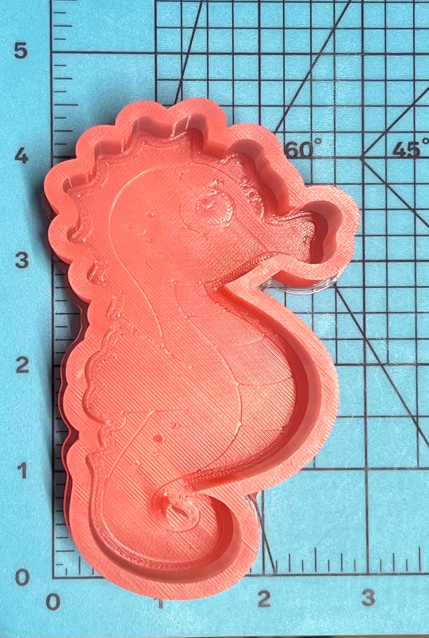 {seahorse} Silicone Mold