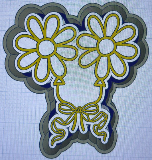 {Daisy Balloons} Silicone Mold