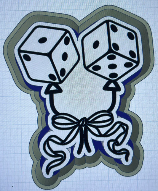 {Dice Balloons} Silicone Mold