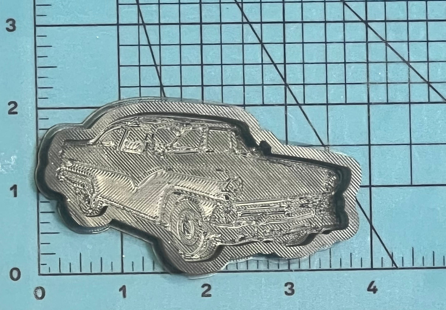 {55 ford fairlane} Silicone Mold