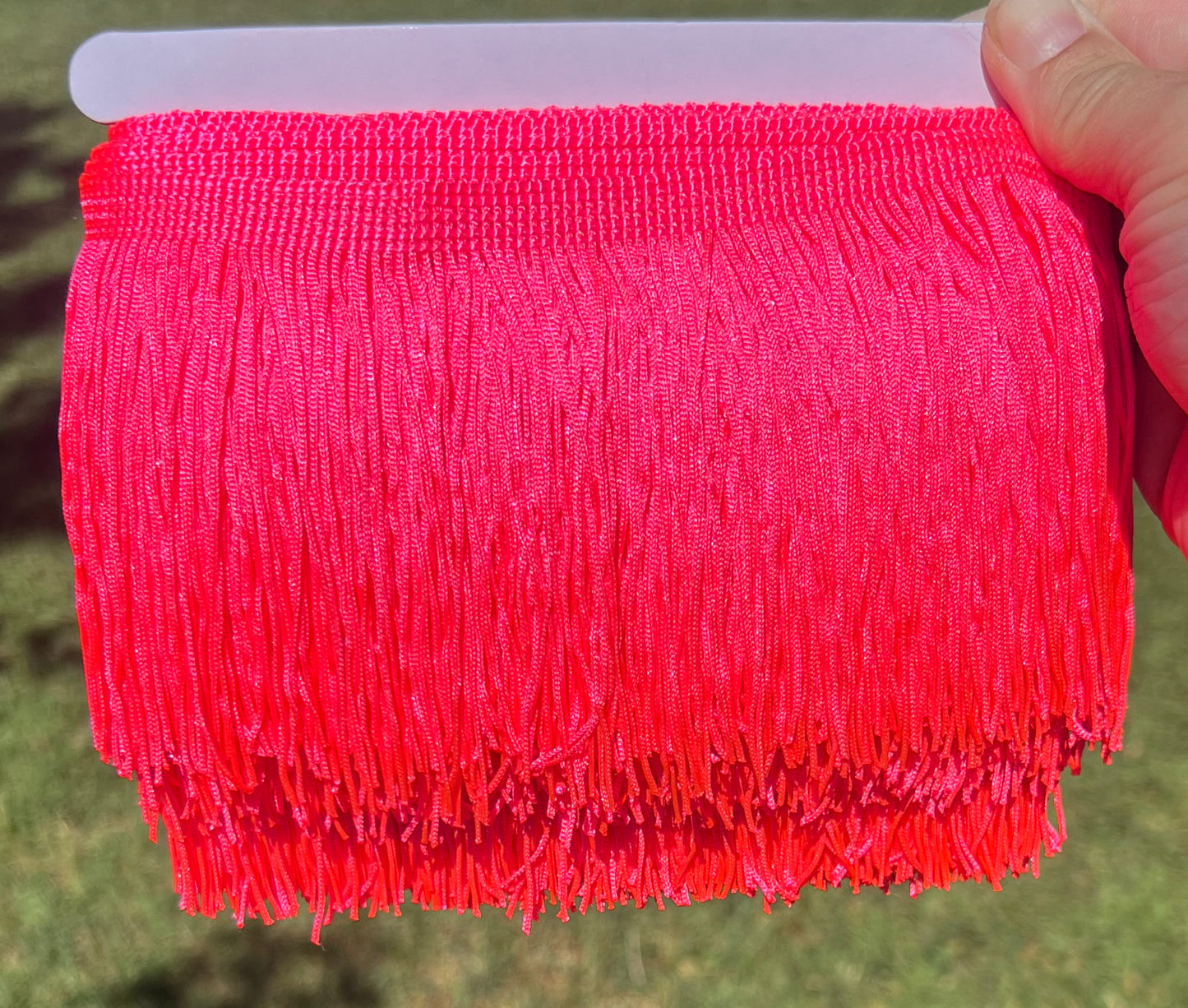Neon pink Fringe