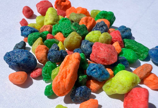 Neon multicolor stones