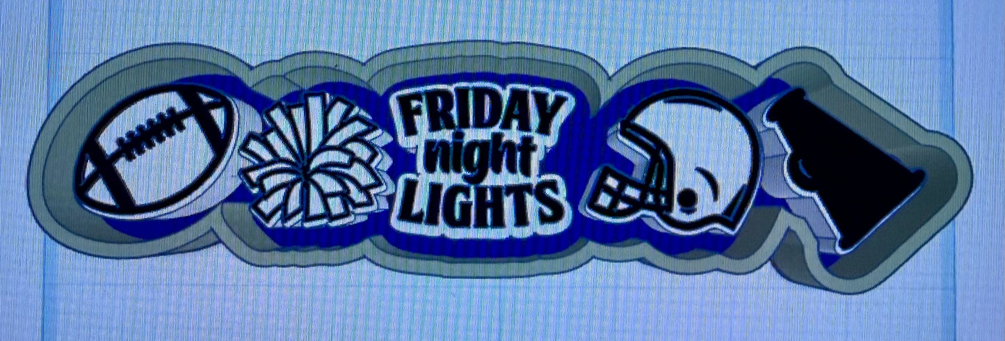 Friday night lights charm set