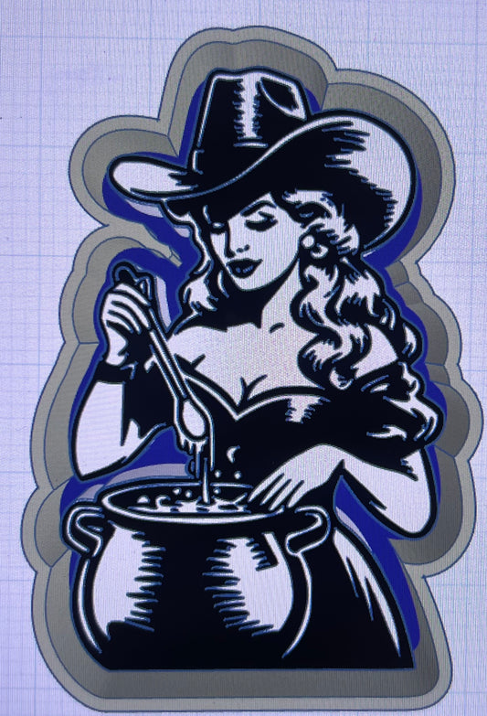 {Cowgirl Potion} Silicone Mold