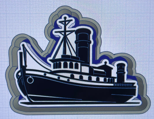 {Tug boat} Silicone Mold