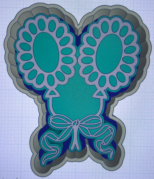 {Concho Balloons} Silicone Mold