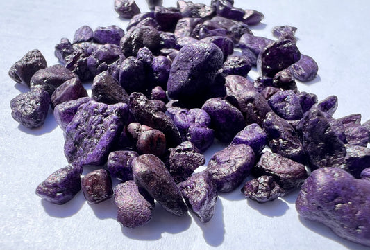 Purple stones