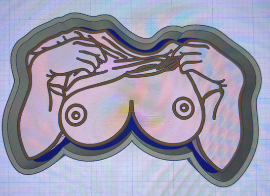 {Lifted shirt} Silicone Mold