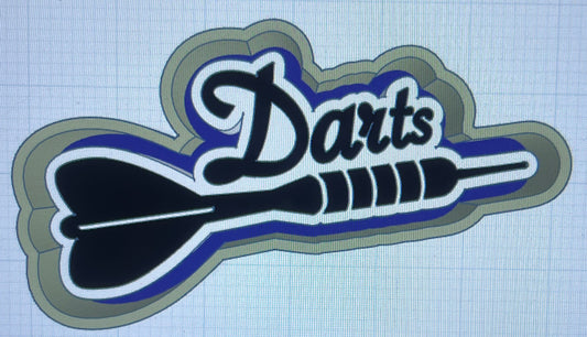 {Darts} Silicone Mold