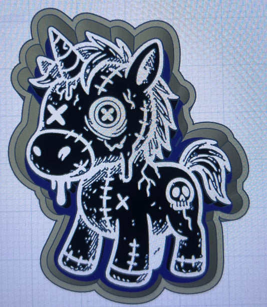 {voodoo unicorn} Silicone Mold