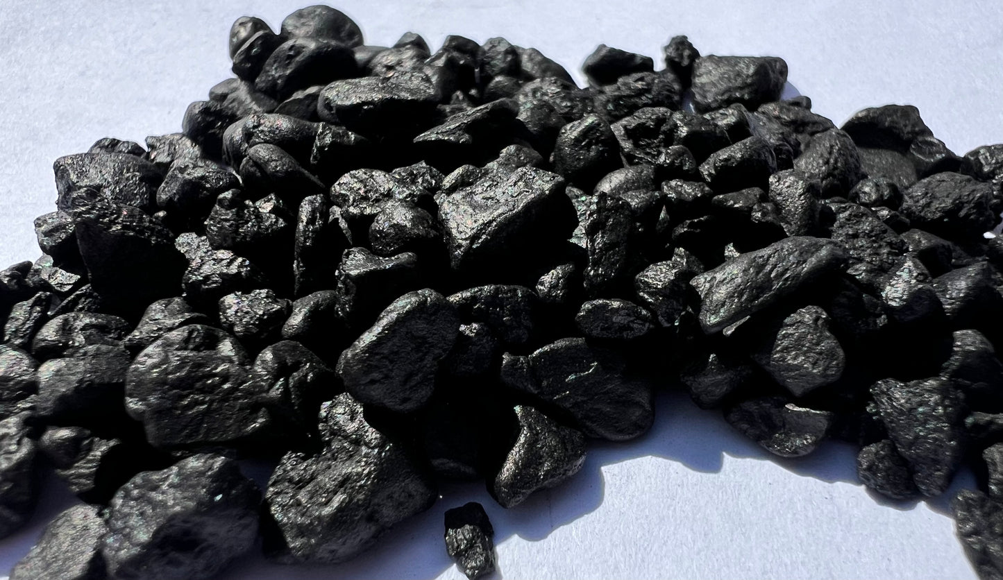 Black stones