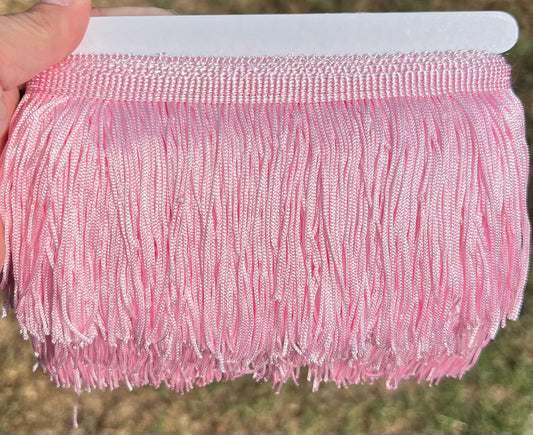 Baby pink Fringe
