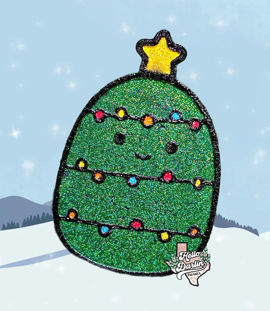 {Christmas Tree Squishmellow} Silicone Mold