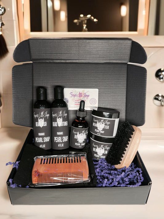 Complete Beard Set with Brush and comb