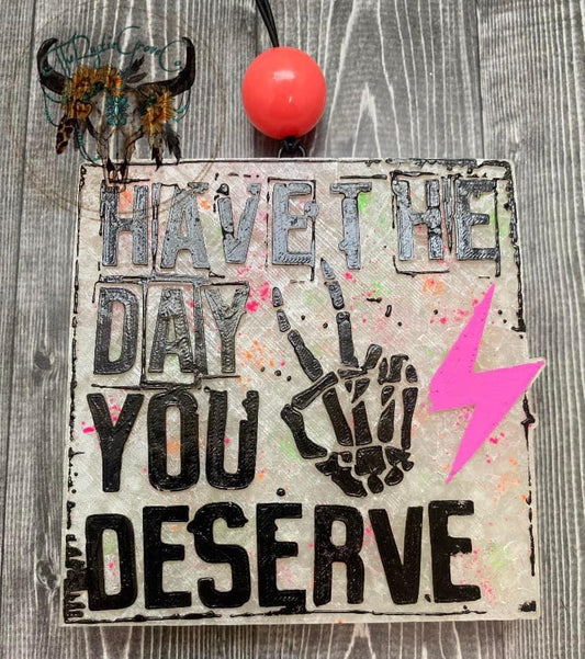 {day you deserve} DBD Silicone Mold