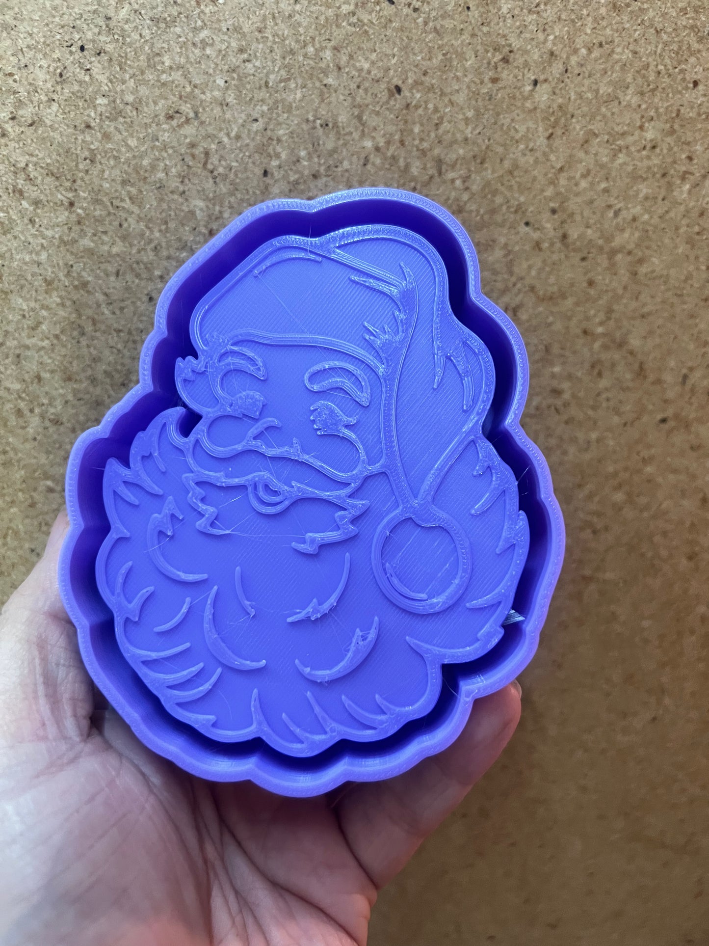 {vintage santa} Silicone Mold