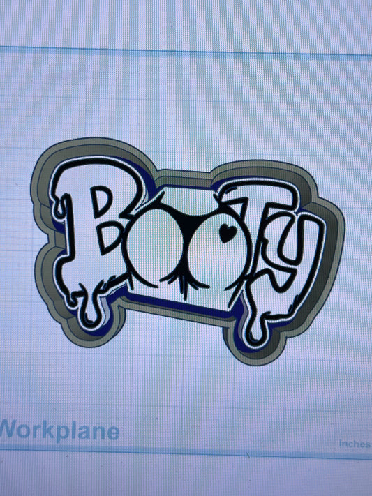 {booty} Silicone Mold