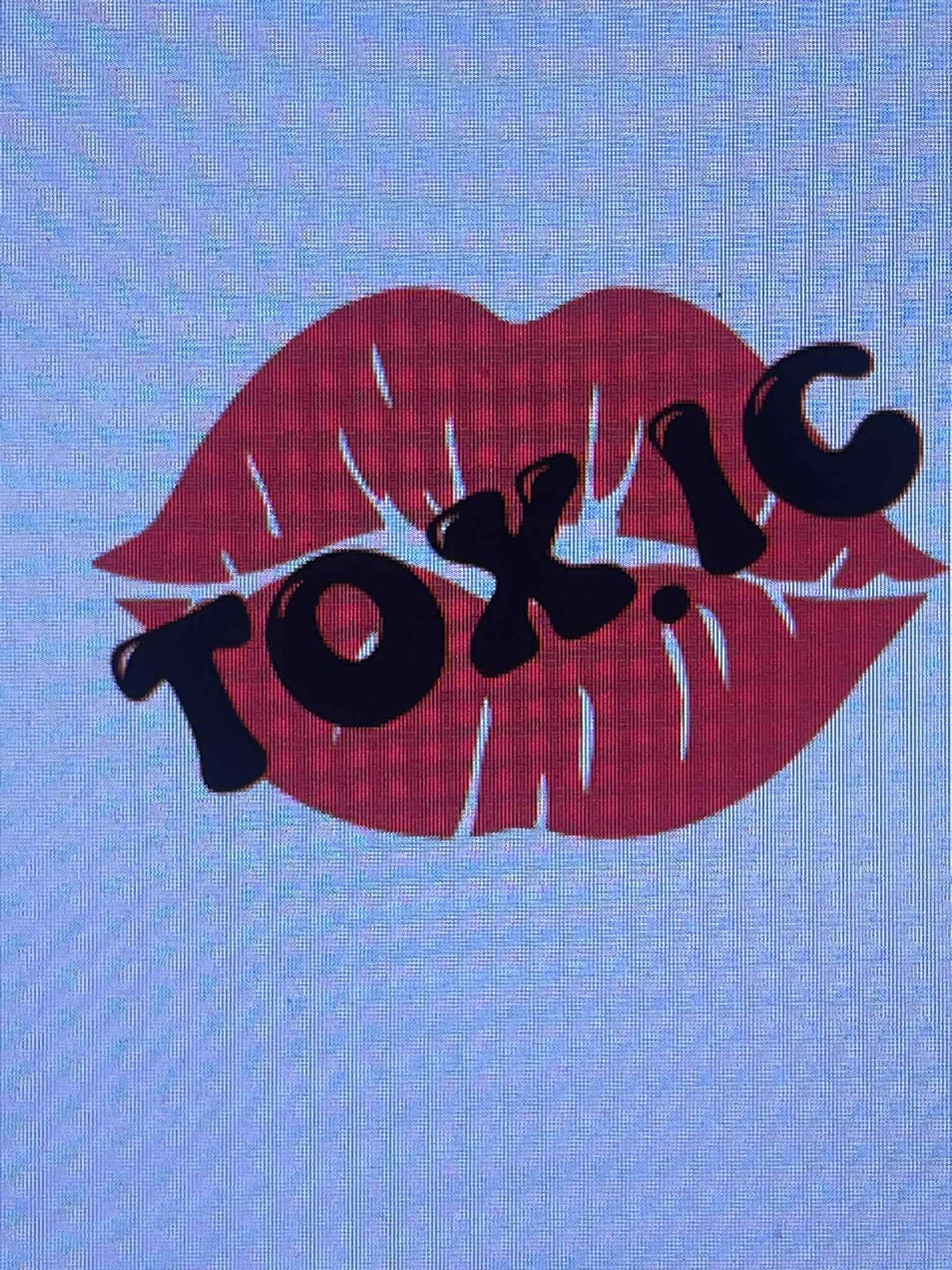 {Tox.ic lips} Silicone Mold