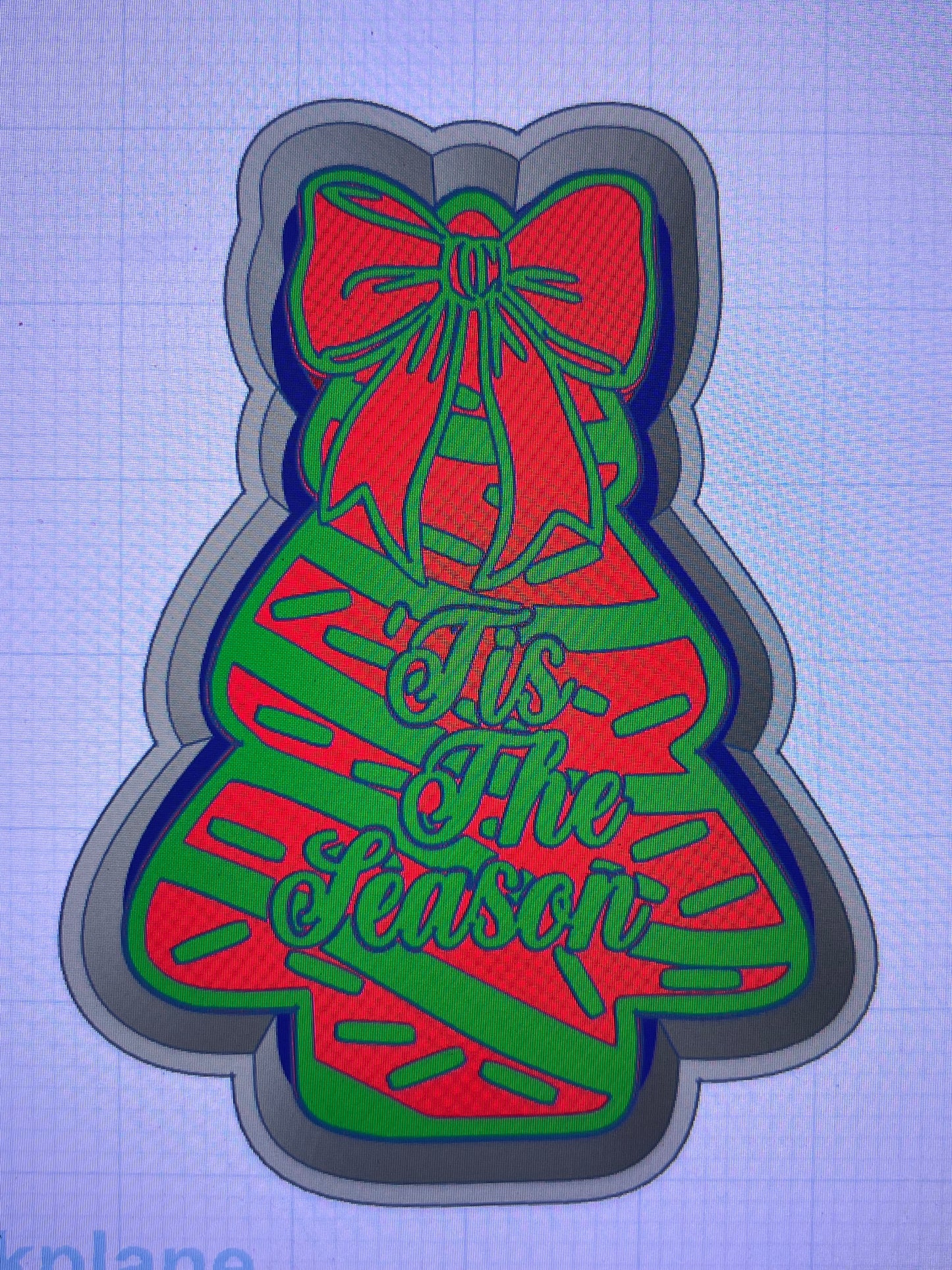 {tis the season tree} Silicone Mold