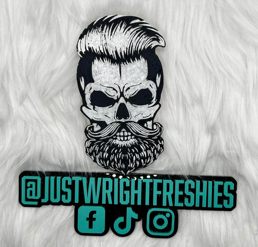 {bearded skull} DBD Silicone Mold