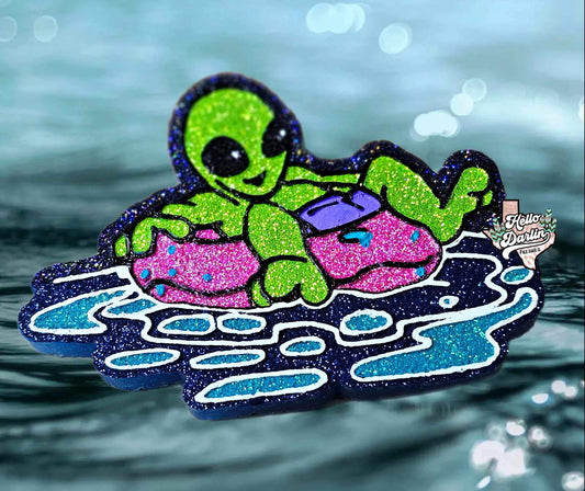 {floating alien} Silicone Mold