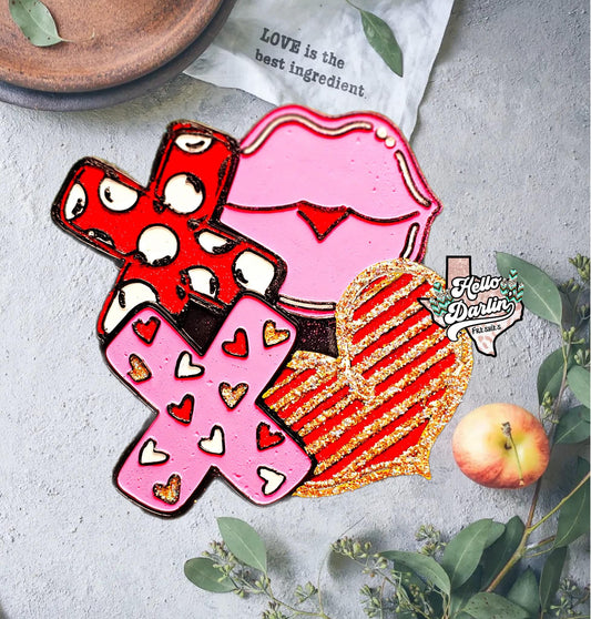 {xoxo} Silicone Mold